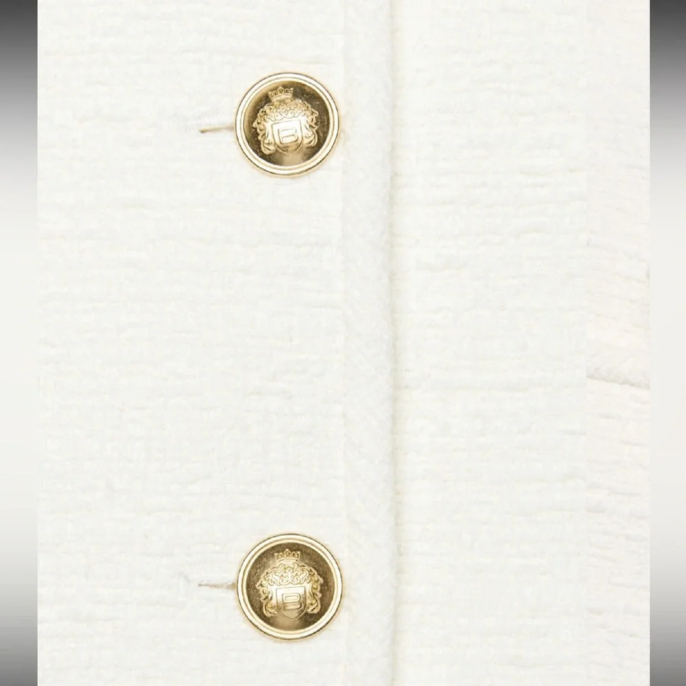 Babaton White Textured Blazer - Picture 4 of 13